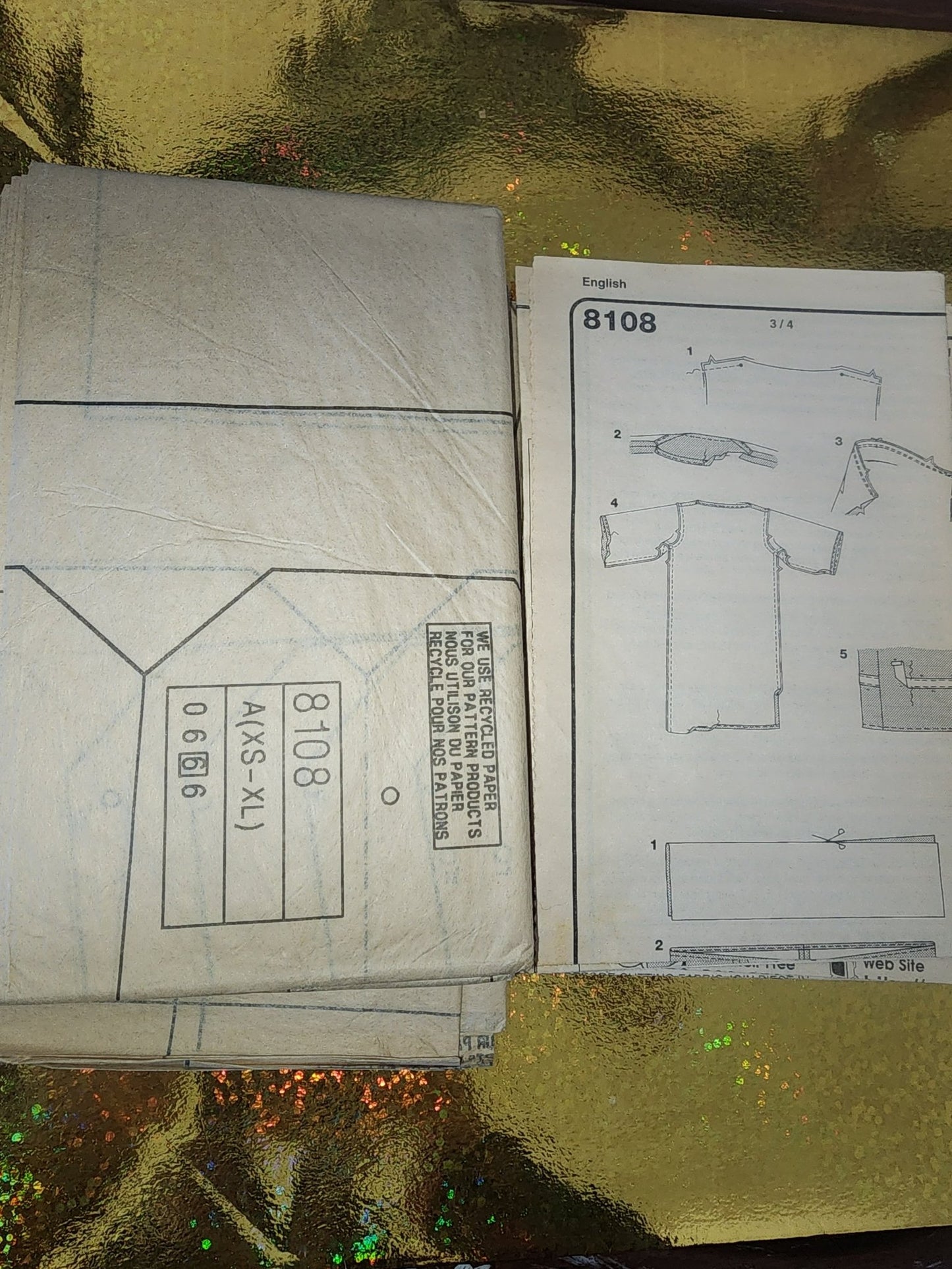 Simplicity 8108 Bible Characters Andrea Schewe Costume PATTERN Uncut XS - S - M - L - XL. Envelope has some wear. - I Bought a Yard Sale
