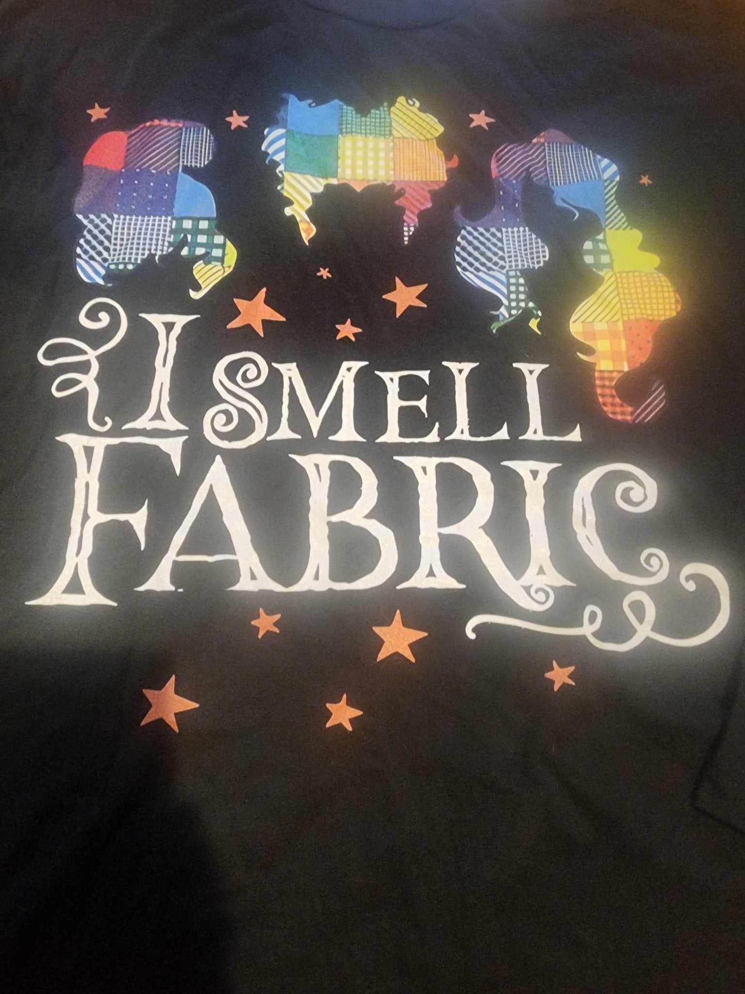 Smell Fabric Black Long Sleeve T-shirt XL - I Bought a Yard Sale