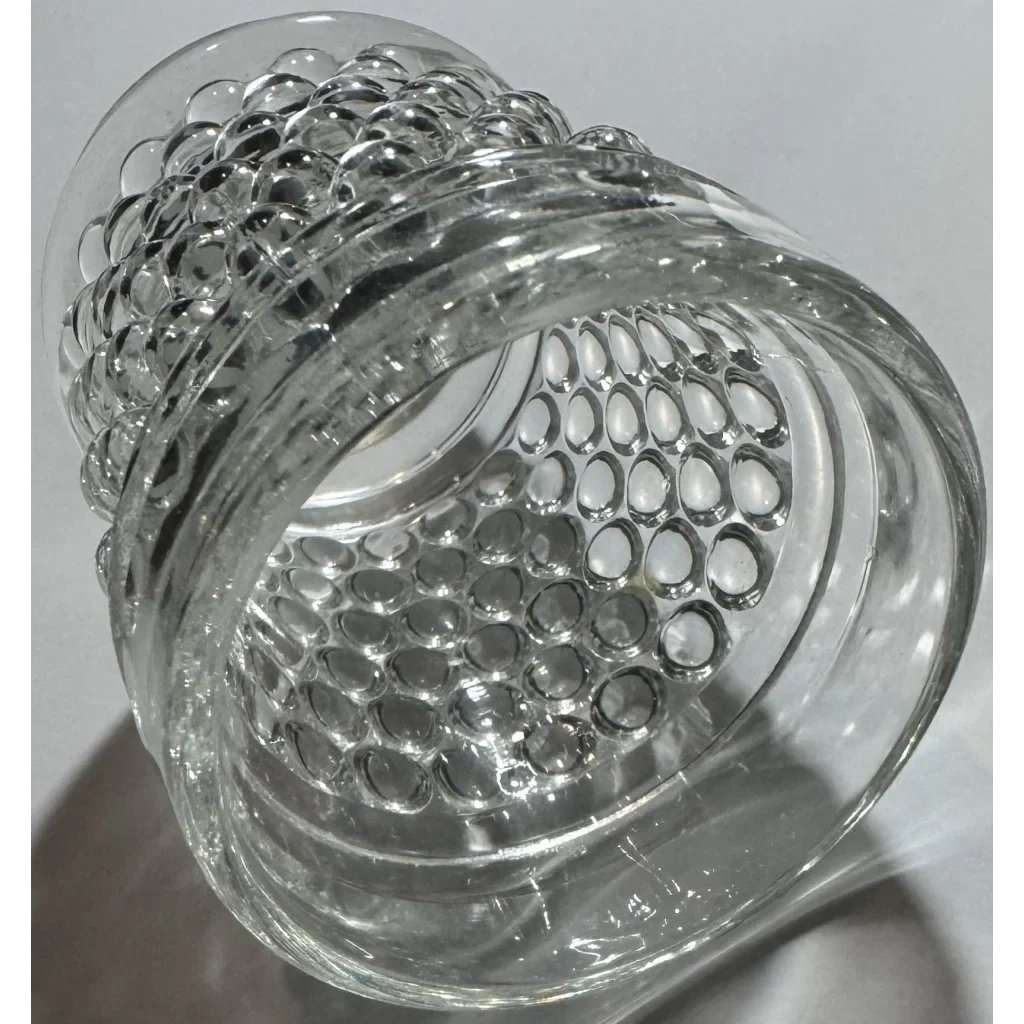 Vintage 1950s Anchor Hocking Hobnail Pieces, Shot and Juice Glass, Americana!