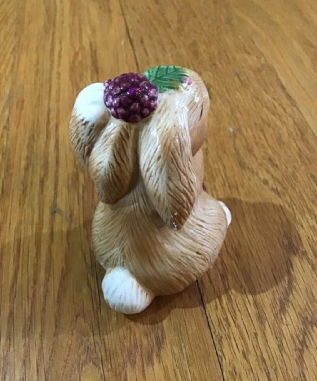 Spring Ceramic Bunny Rabbit Figurine - I Bought a Yard Sale