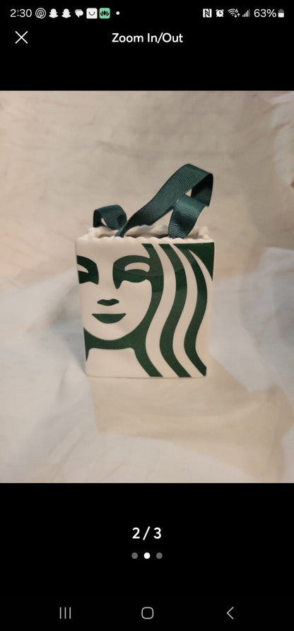 Starbucks holiday 2019 gift card holder ornament (107) - I Bought a Yard Sale