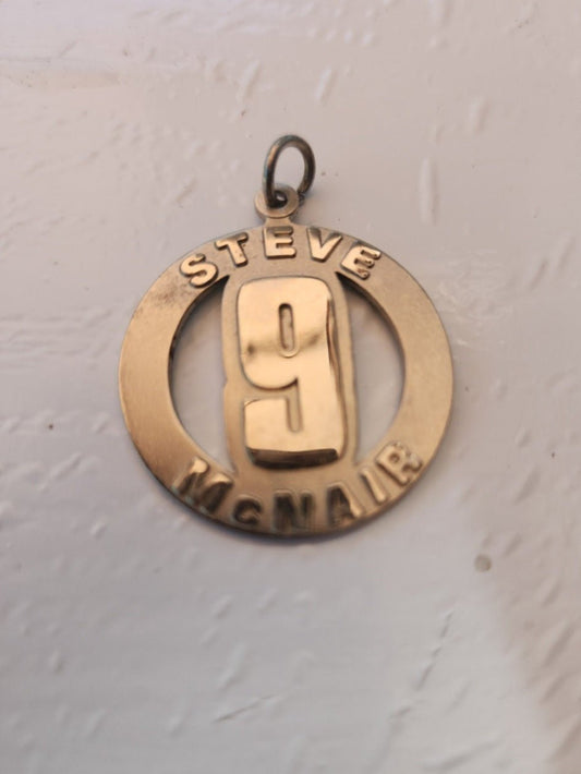 Steve McNair 9 Pendant for necklace Tennessee Titans - I Bought a Yard Sale
