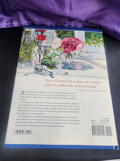 Stunning CRYSTAL & GLASS By Joyce Roletto Faulknor HB Book - I Bought a Yard Sale