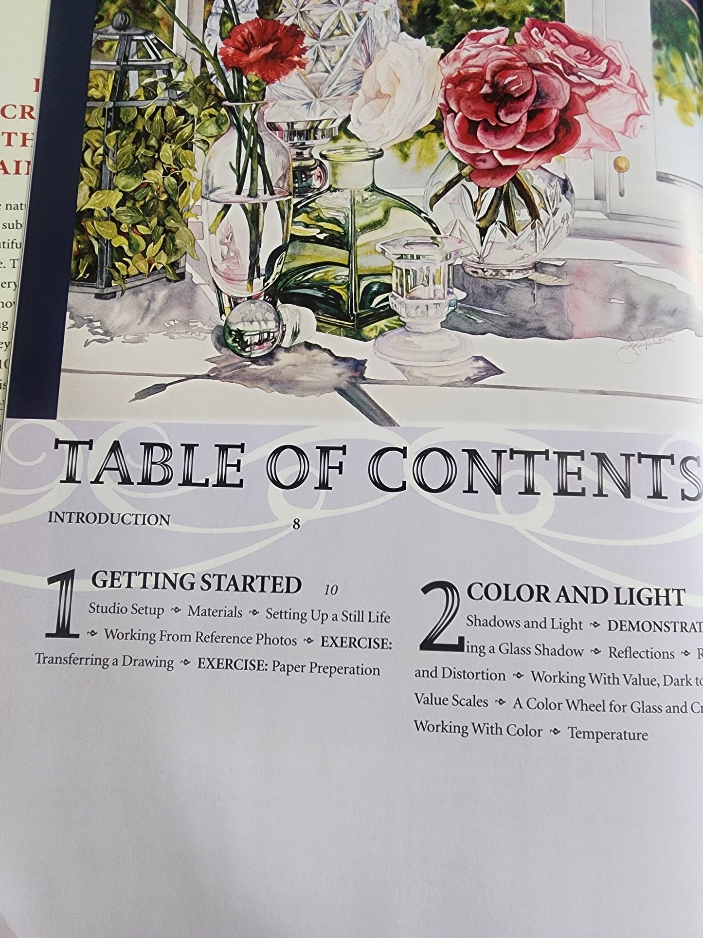 Stunning CRYSTAL & GLASS By Joyce Roletto Faulknor HB Book - I Bought a Yard Sale