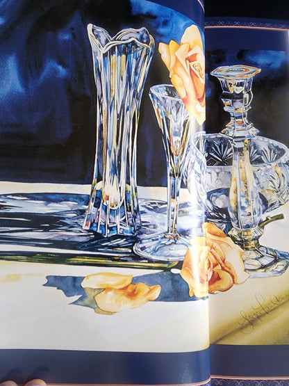 Stunning CRYSTAL & GLASS By Joyce Roletto Faulknor HB Book - I Bought a Yard Sale