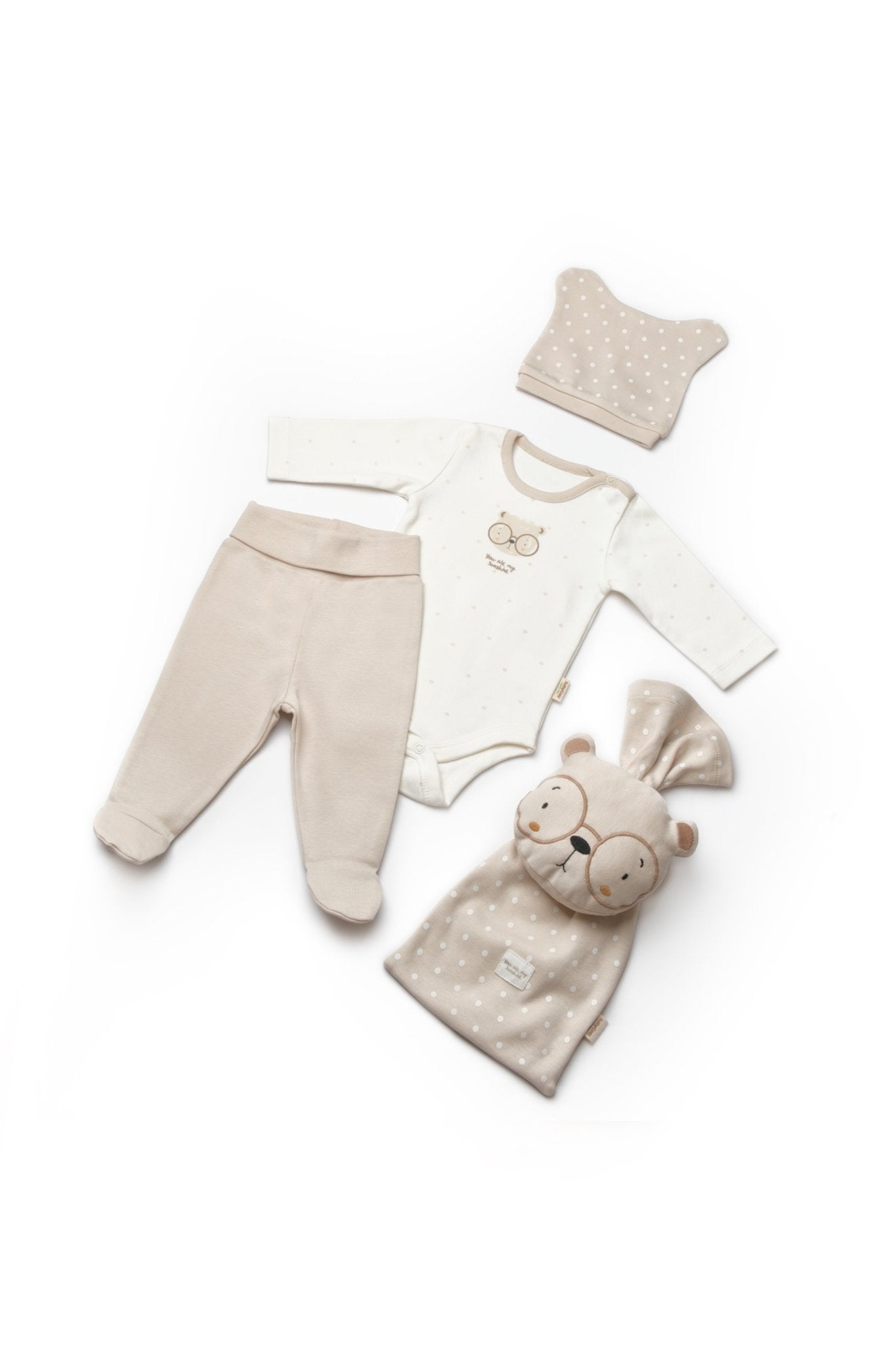 Teddy 3 Pcs Gift Organic Cotton - I Bought a Yard Sale