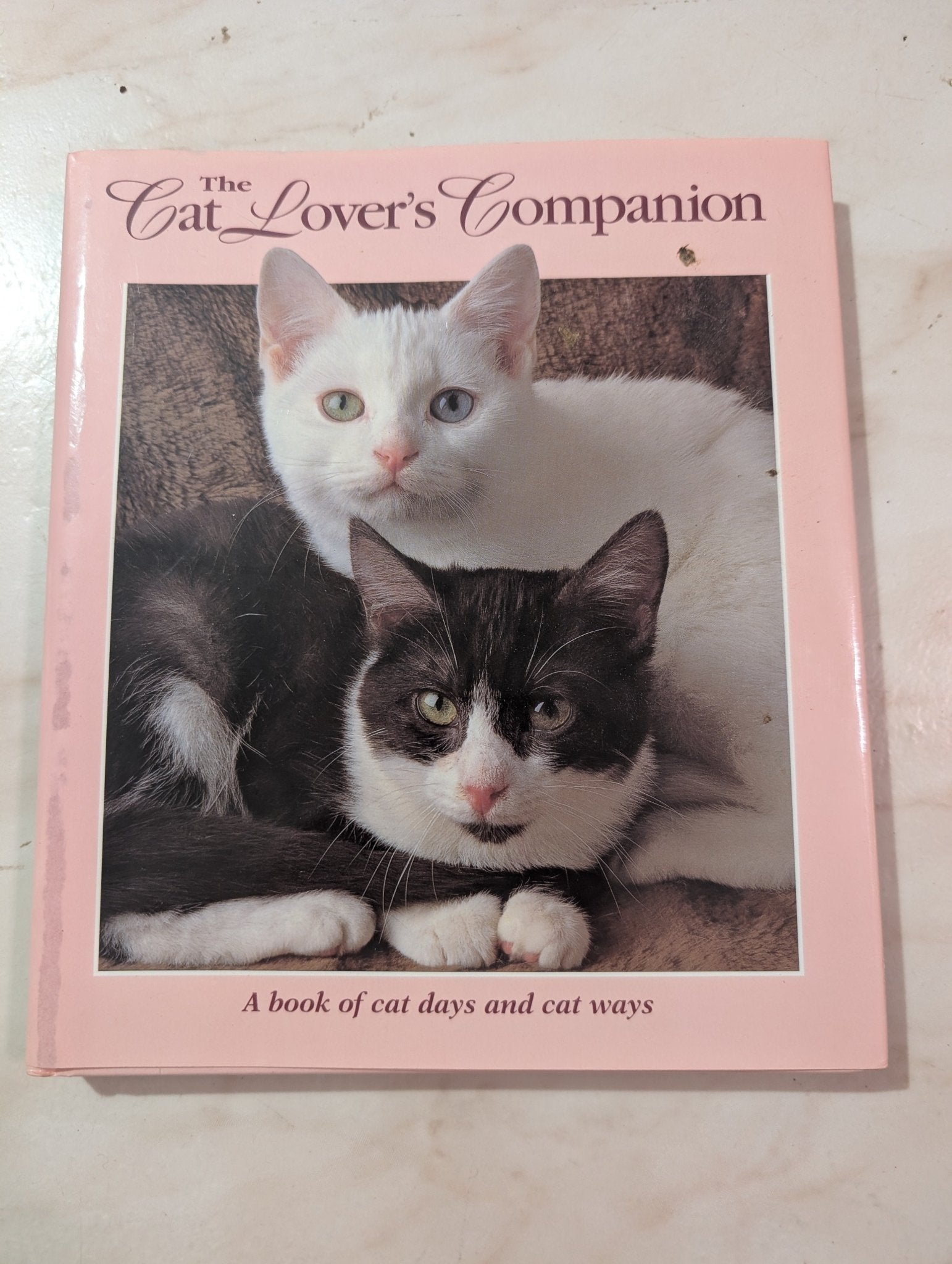 The Cat Lover's Companion: A Book of Cat Days and Cat Ways by Joan Moore - I Bought a Yard Sale