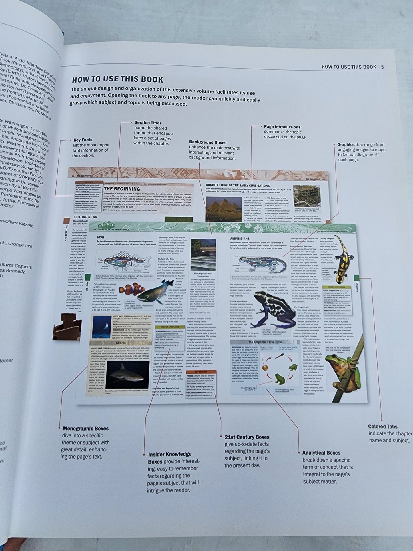 The Knowledge Book (National Geographic Society, 2007) Big textbook - I Bought a Yard Sale