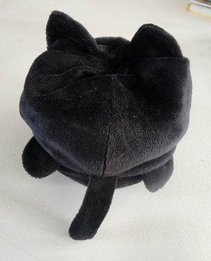 The Original Reversible Cat Plushie - Black Cat Sensory Fidget Stuffed Animal - I Bought a Yard Sale
