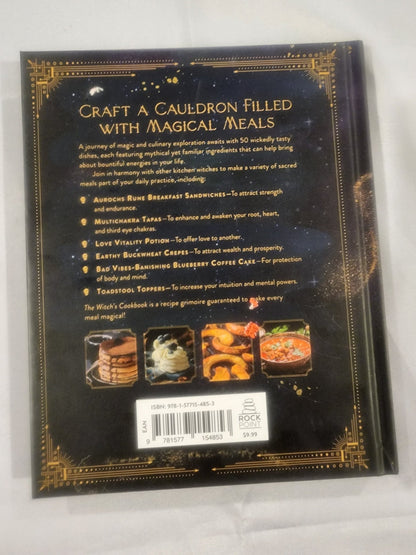 The Witch's Cookbook: 50 Wickedly Delicious Witchcraft - Inspired Recipes HB Book - I Bought a Yard Sale
