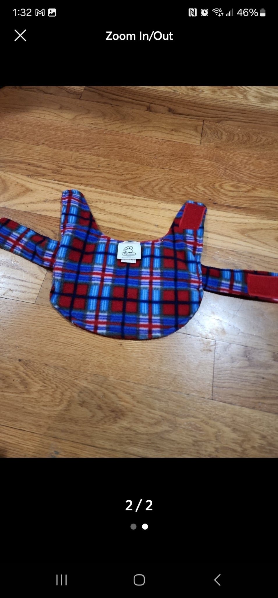Top paw reflective. Dog vest Coat XS - I Bought a Yard Sale