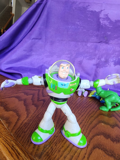Toy Story Action Figure Lot - Buzz Lightyear, Rex, Little Green Men Aliens - Disney Pixar - I Bought a Yard Sale