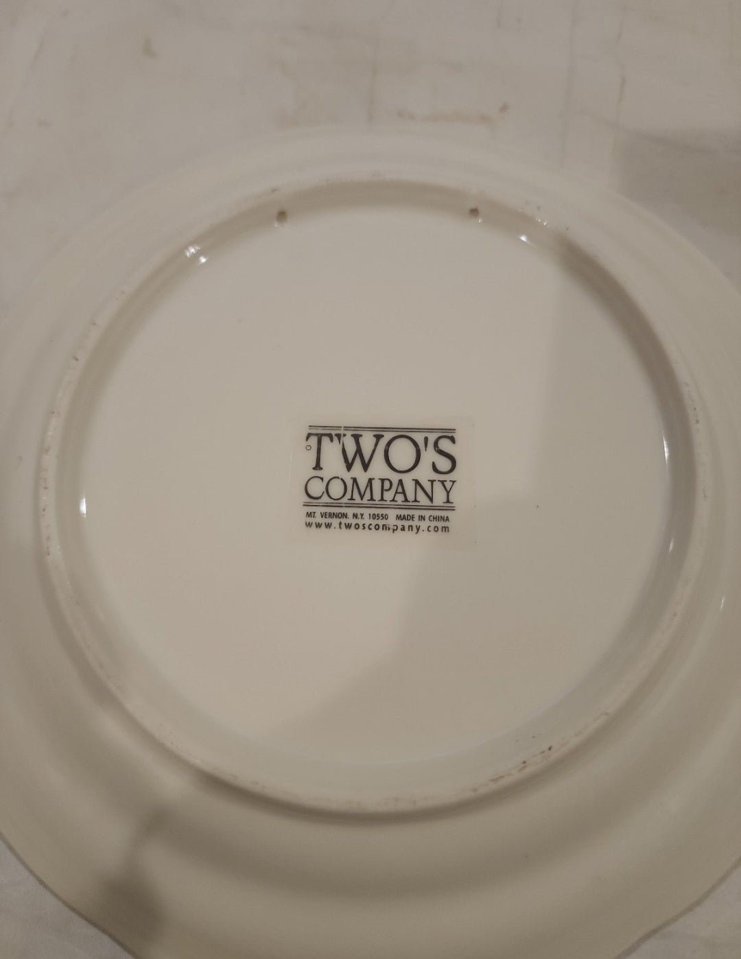 Two’s Company Brown Transferware Women & Urns Wall Hanging Plate - I Bought a Yard Sale
