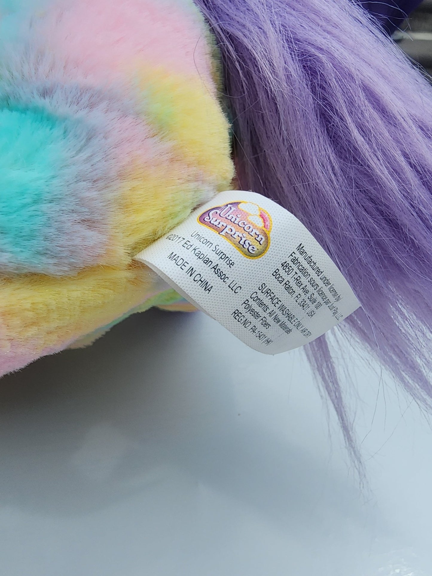 Unicorn Surprise Skyla Rainbow Stuffed Animal Unicorn and 3 Babies - I Bought a Yard Sale