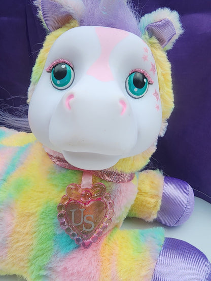 Unicorn Surprise Skyla Rainbow Stuffed Animal Unicorn and 3 Babies - I Bought a Yard Sale