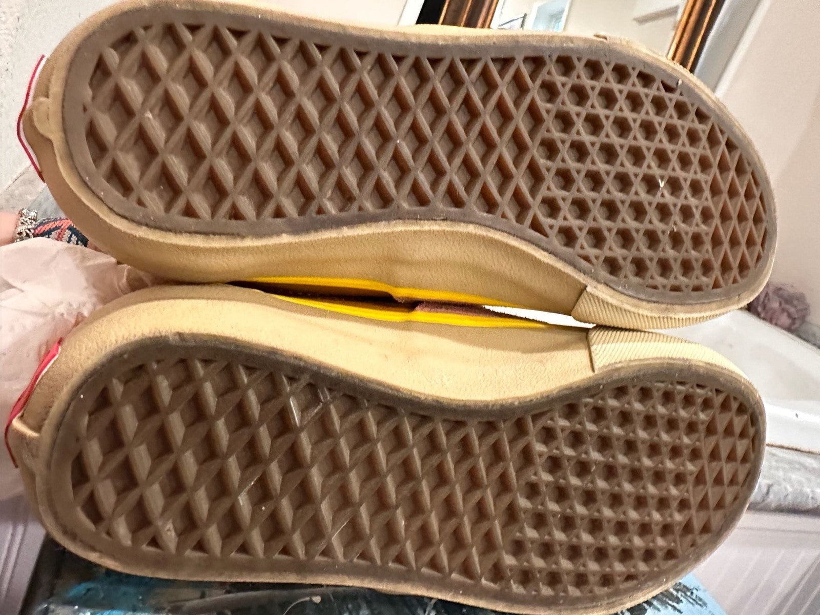Vans Vault Era VLT LX Suede and Leather Colorblock Sneakers - Rose/Orange/Blue - I Bought a Yard Sale