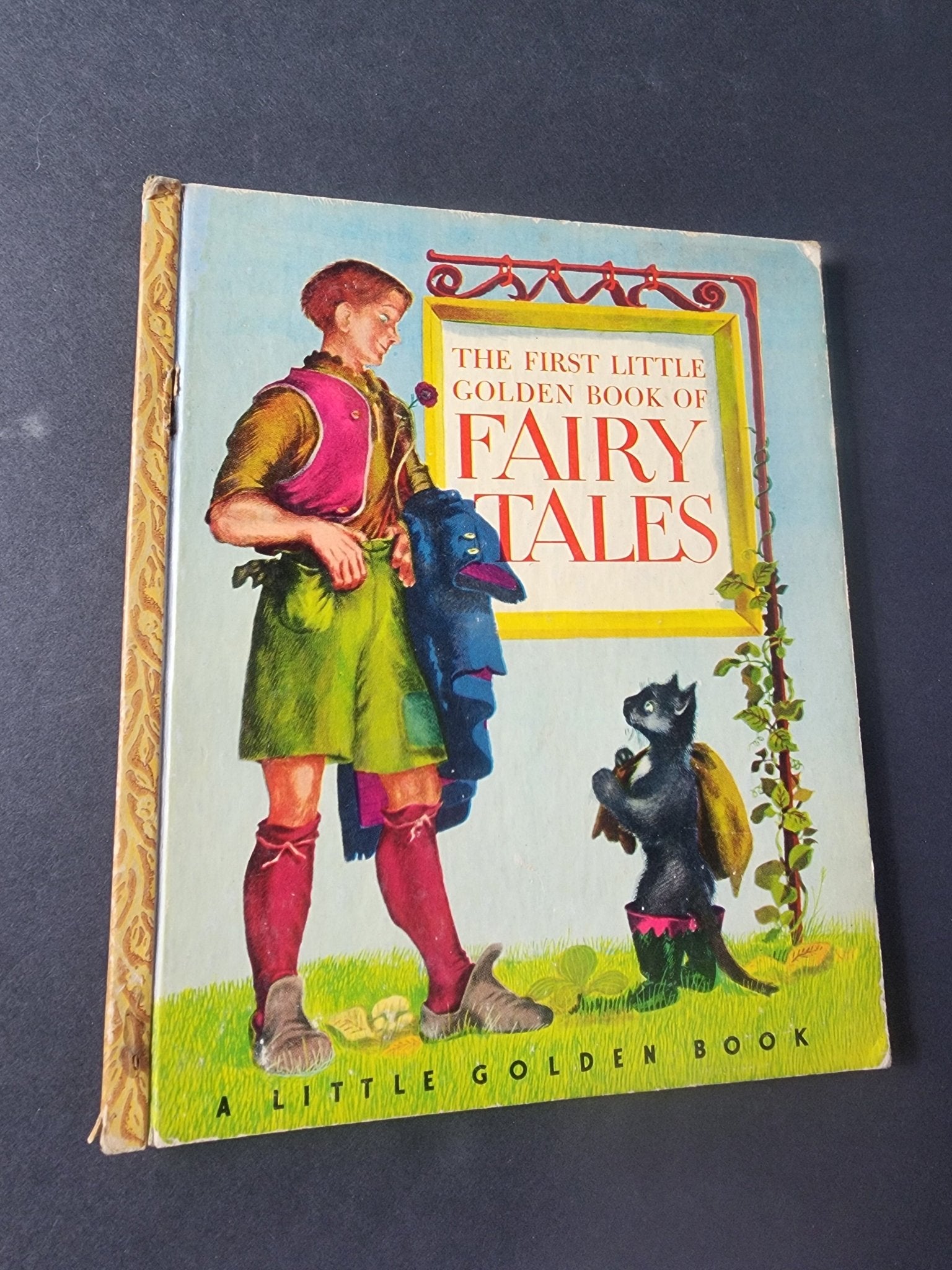 Vintage 1946 FIRST LITTLE FAIRY TALES A Little Golden Book - I Bought a Yard Sale