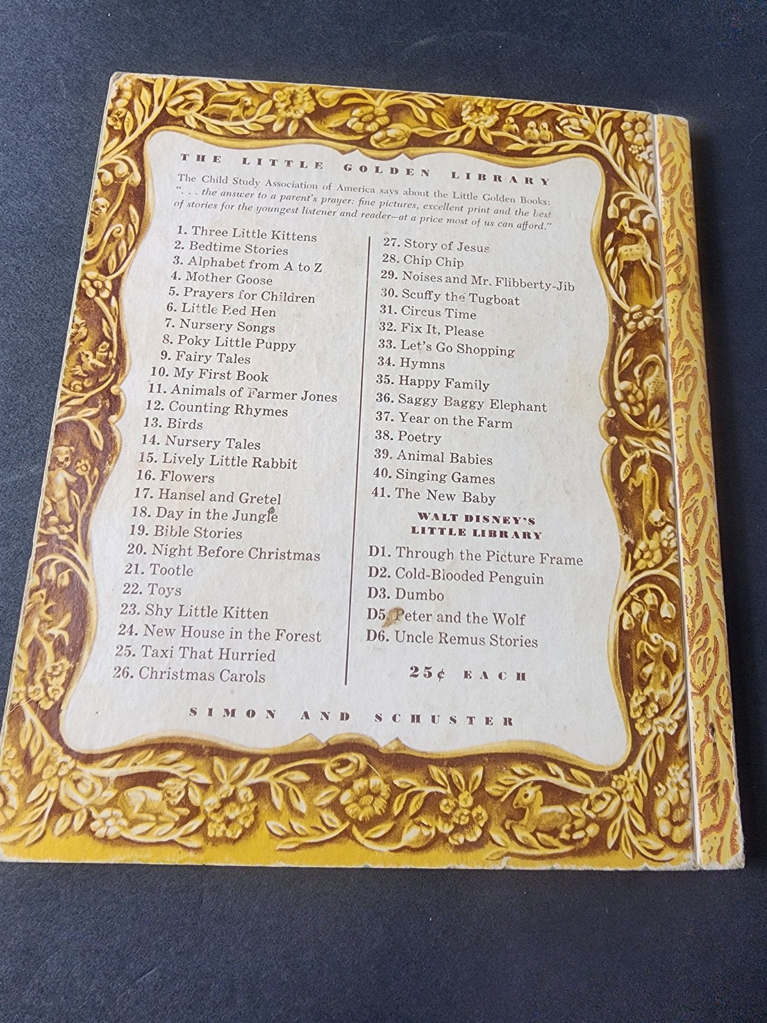 Vintage 1946 FIRST LITTLE FAIRY TALES A Little Golden Book - I Bought a Yard Sale