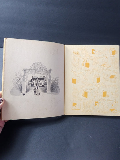 Vintage 1946 FIRST LITTLE FAIRY TALES A Little Golden Book - I Bought a Yard Sale