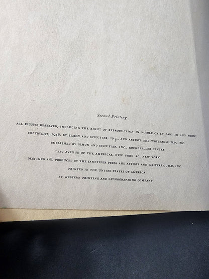 Vintage 1946 FIRST LITTLE FAIRY TALES A Little Golden Book - I Bought a Yard Sale