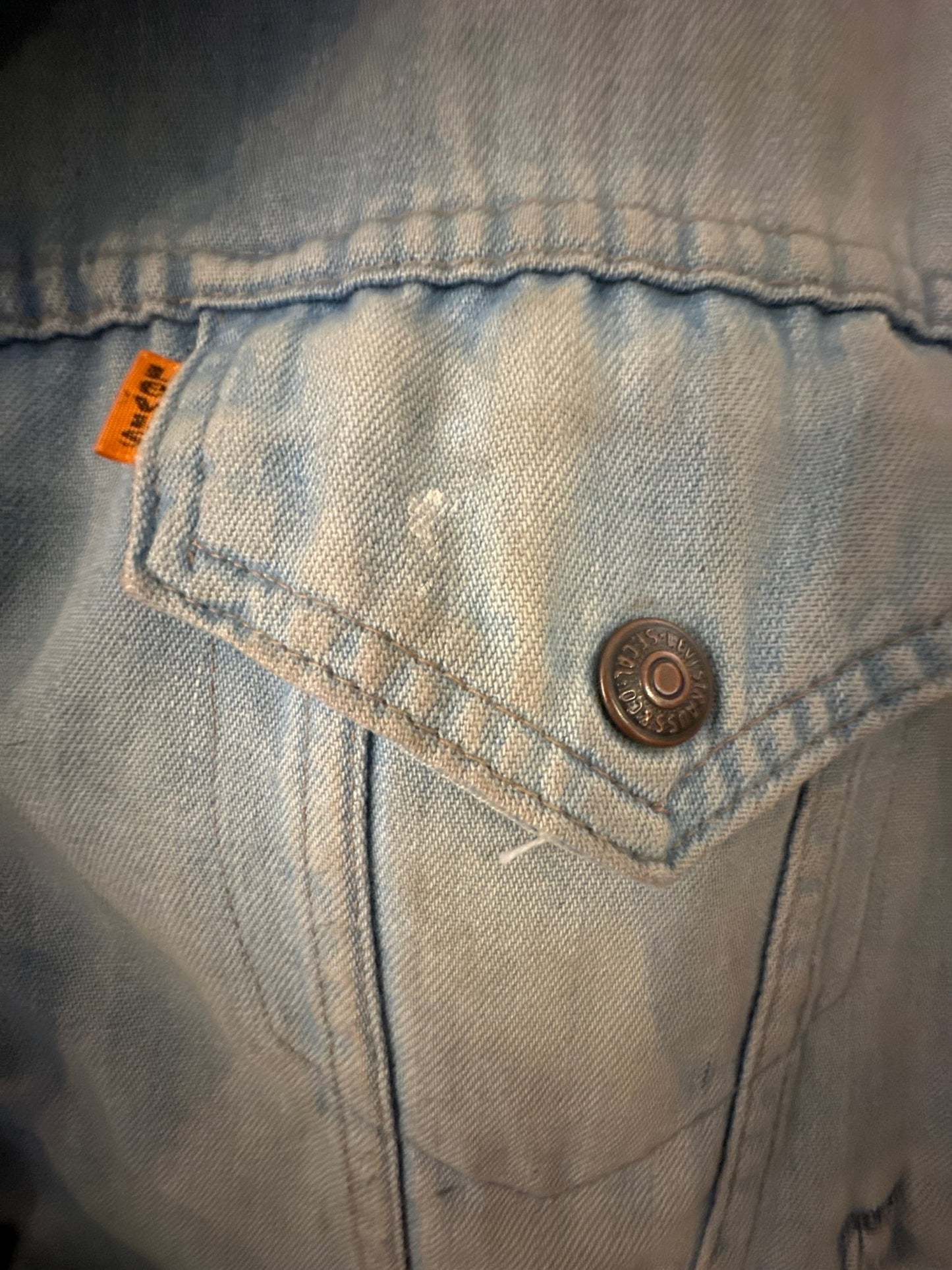 Vintage 1970s Levi’s Sherpa Trucker Jacket, Rare Levi’s for Men Label - I Bought a Yard Sale