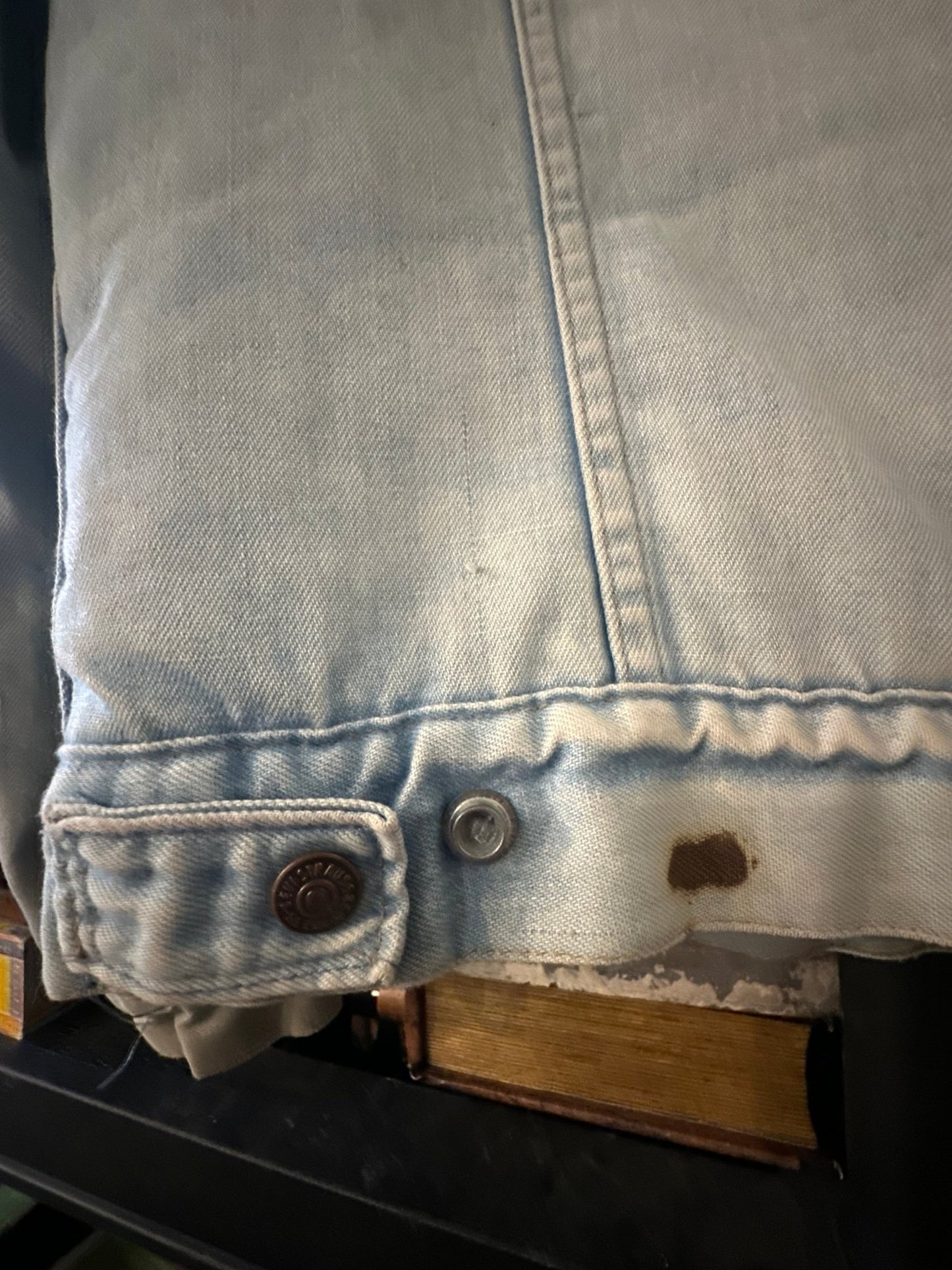 Vintage 1970s Levi’s Sherpa Trucker Jacket, Rare Levi’s for Men Label - I Bought a Yard Sale