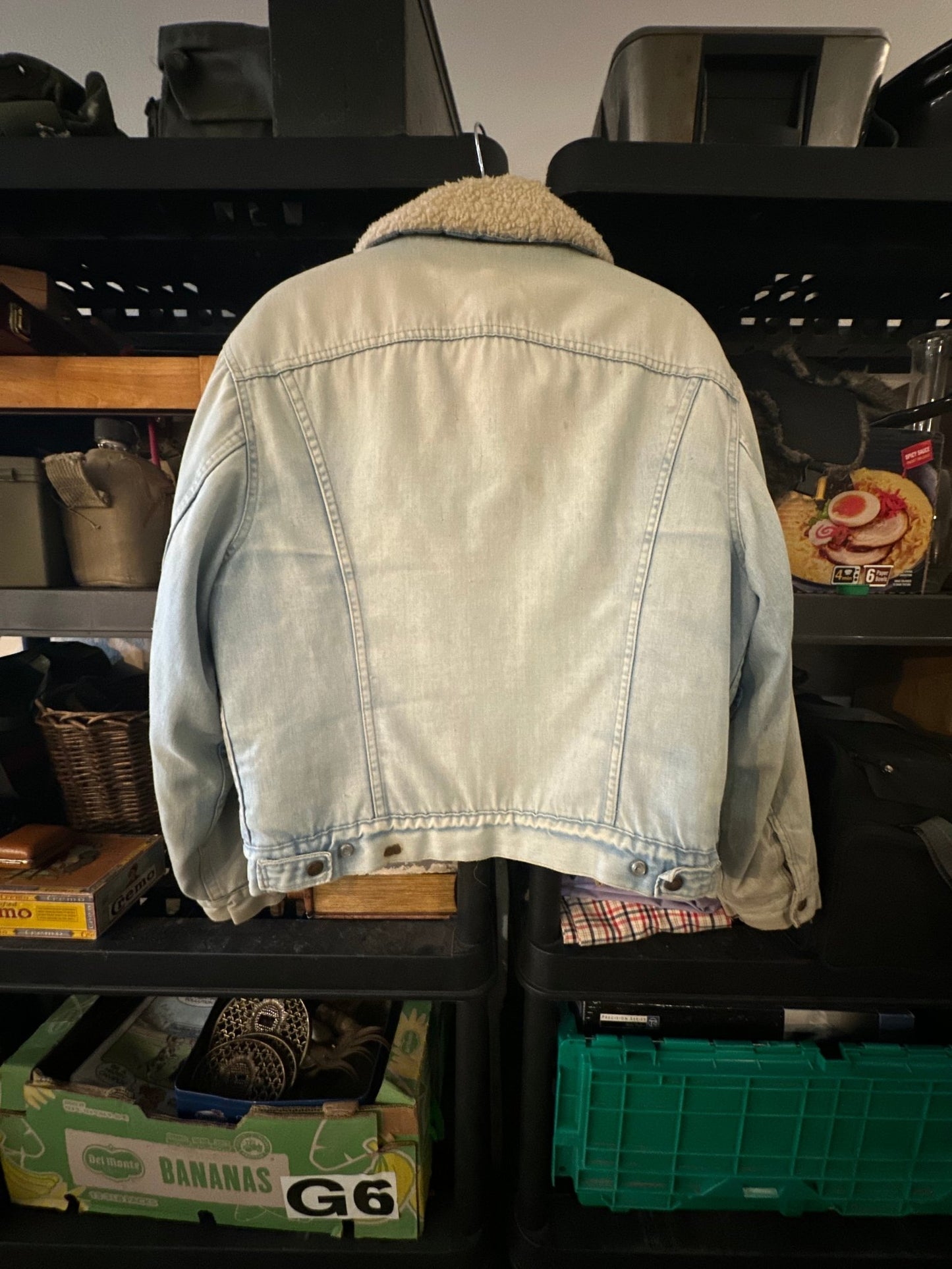 Vintage 1970s Levi’s Sherpa Trucker Jacket, Rare Levi’s for Men Label - I Bought a Yard Sale