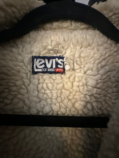 Vintage 1970s Levi’s Sherpa Trucker Jacket, Rare Levi’s for Men Label - I Bought a Yard Sale