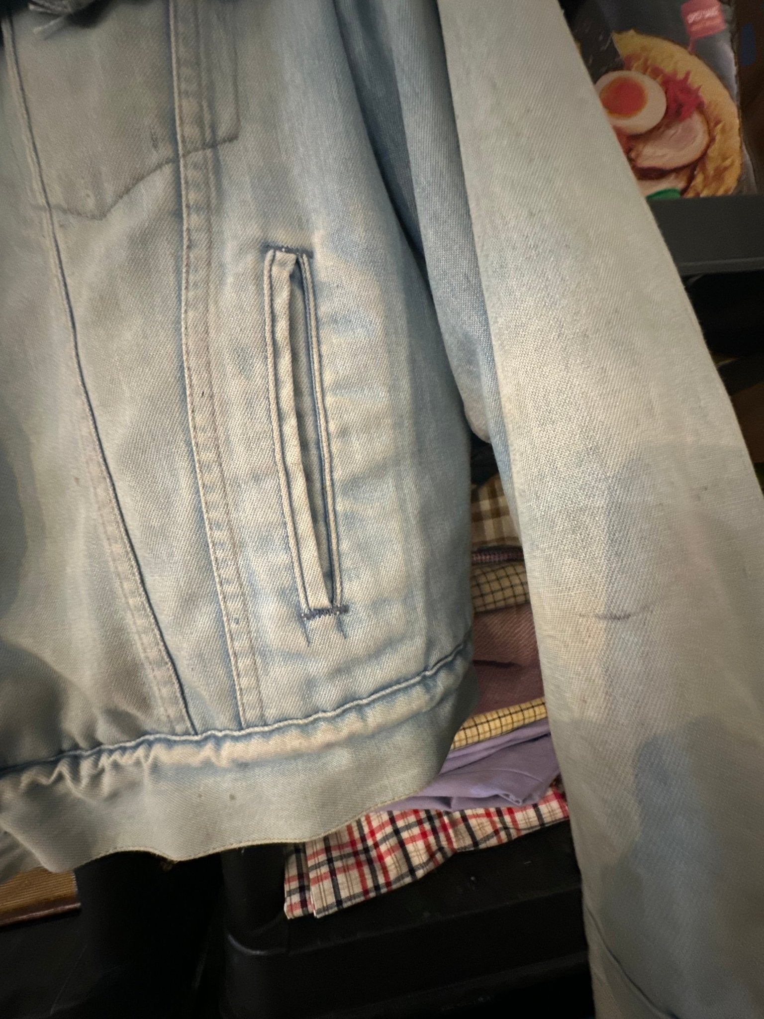 Vintage 1970s Levi’s Sherpa Trucker Jacket, Rare Levi’s for Men Label - I Bought a Yard Sale