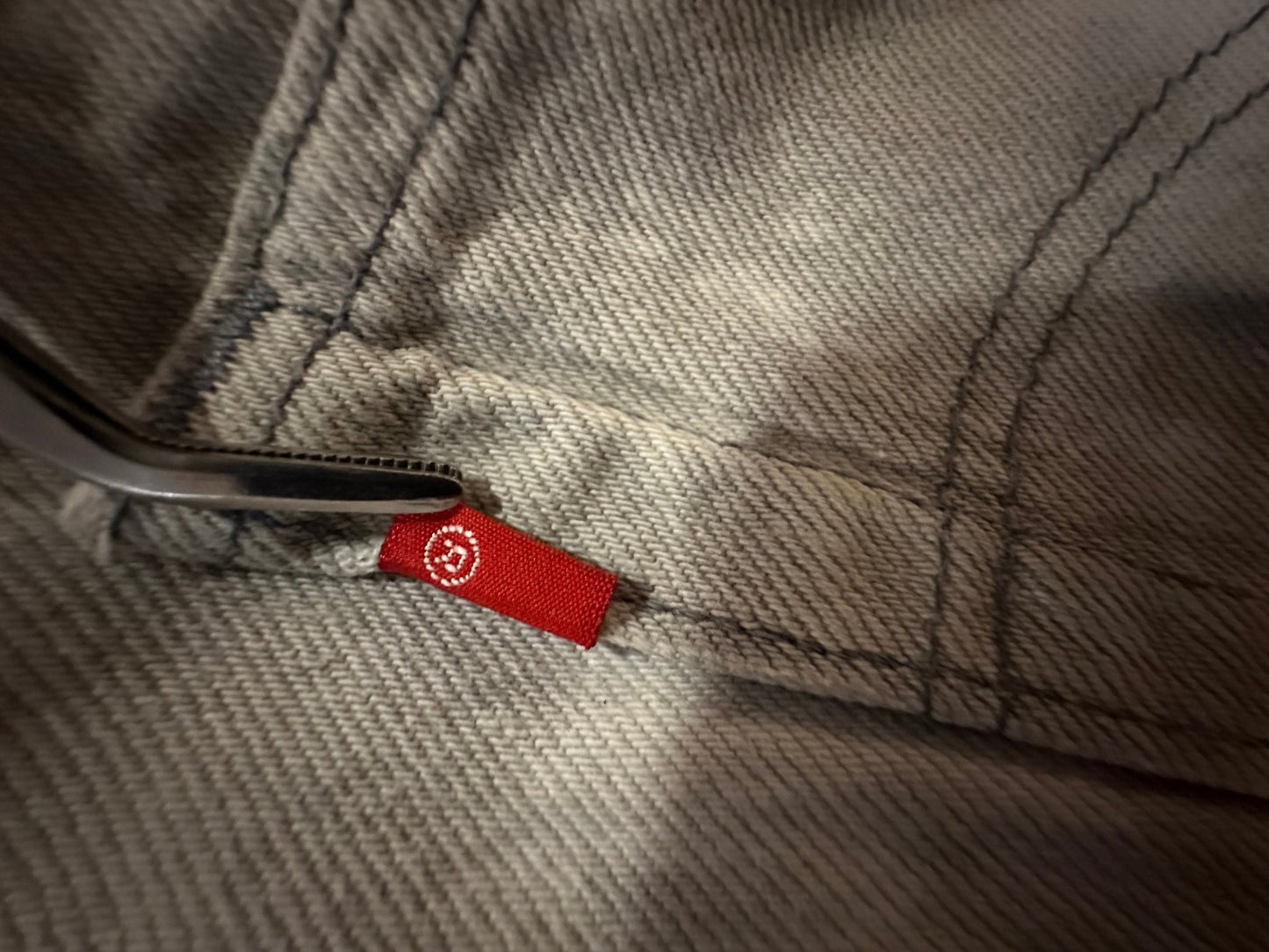 Vintage 1990s White Levis 501 Jeans - I Bought a Yard Sale