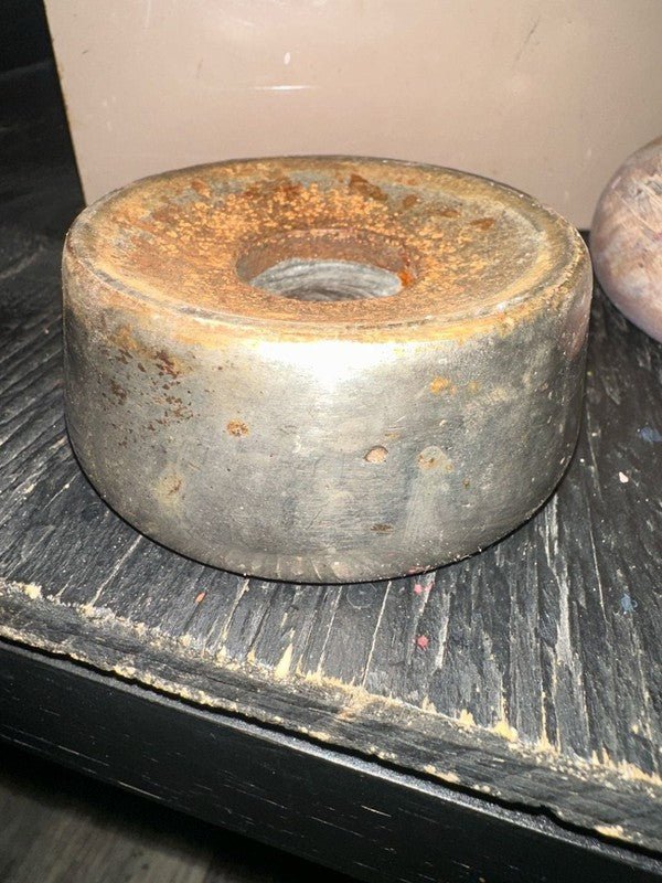 Vintage 2 Seer Iron Weight Old Rare Rustic Mercantile Measuring Scale - I Bought a Yard Sale