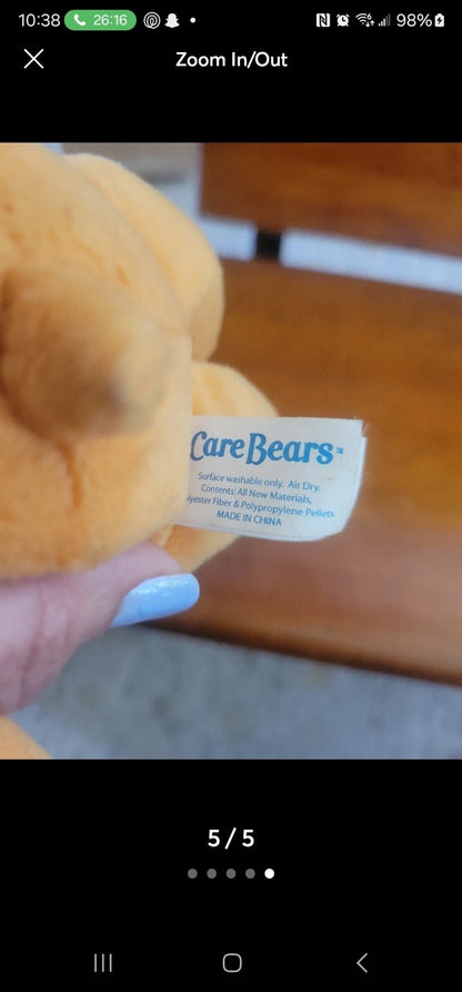 Vintage 2002 Collector's Edition Tenderheart Care Bear Plush Mini - I Bought a Yard Sale