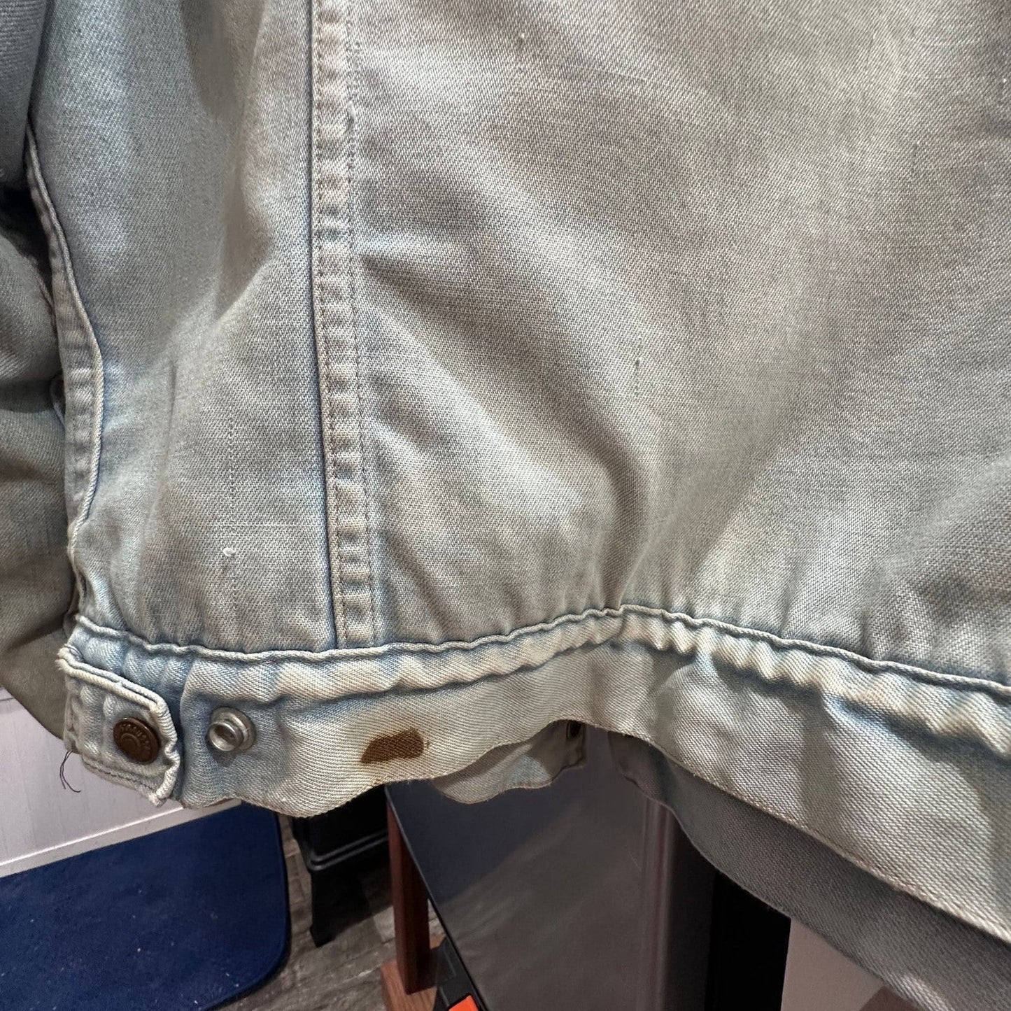 Vintage 80s Levi's Orange Tab Sherpa Trucker Jacket - I Bought a Yard Sale