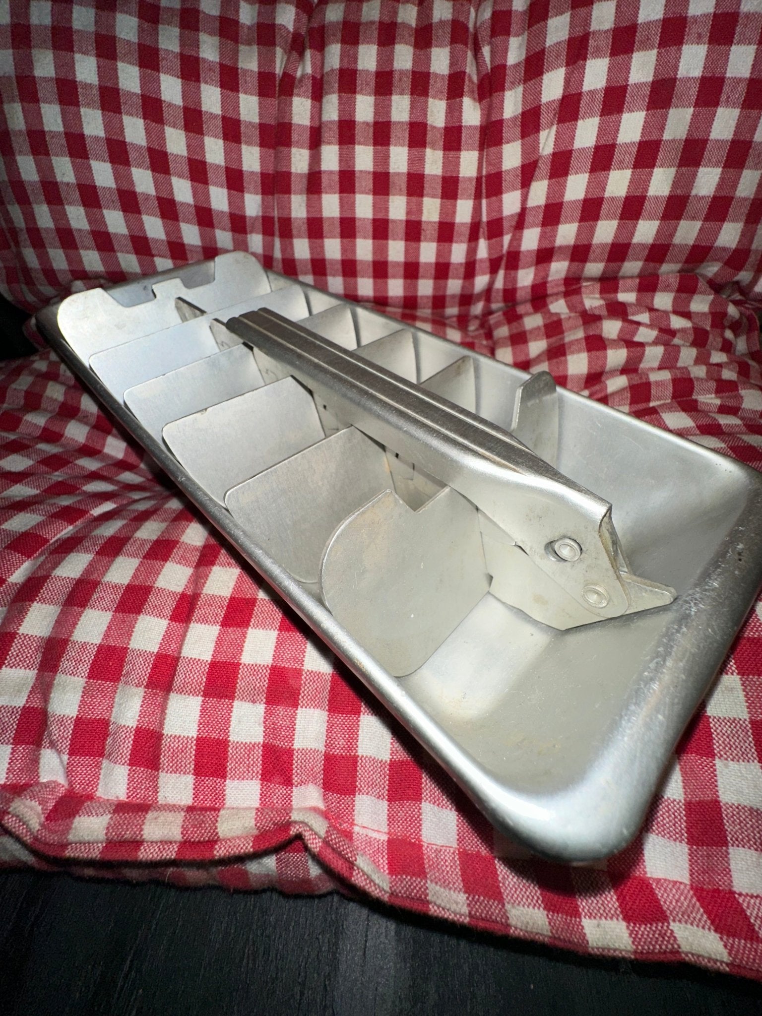 Vintage Aluminum Ice Cube Tray - I Bought a Yard Sale