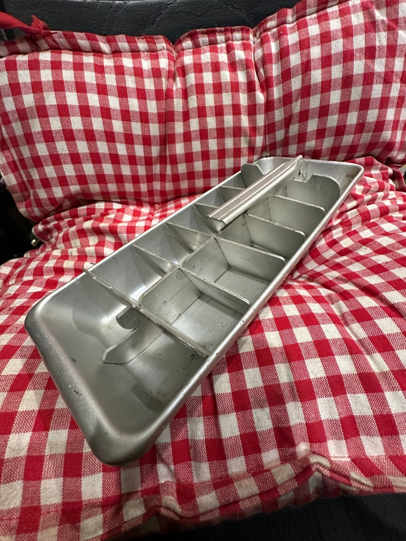 Vintage Aluminum Ice Cube Tray - I Bought a Yard Sale