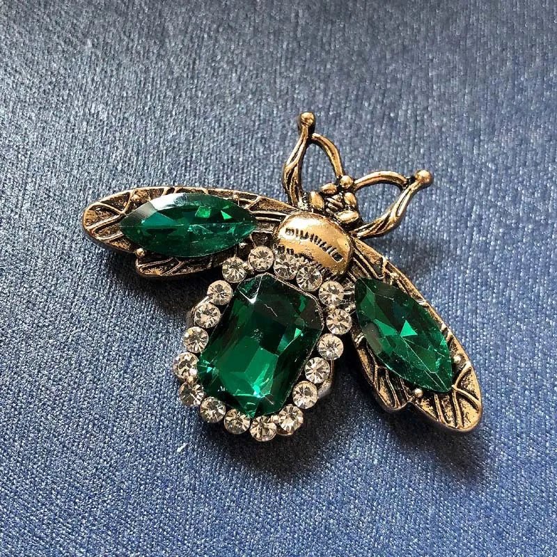 Vintage Baroque Rhinestone Crystal Pearl Brooch for Women Girls Wedding Christmas Gift - I Bought a Yard Sale