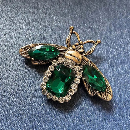 Vintage Baroque Rhinestone Crystal Pearl Brooch for Women Girls Wedding Christmas Gift - I Bought a Yard Sale