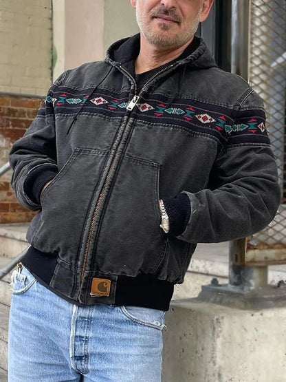Vintage Carhartt Aztec Jacket - I Bought a Yard Sale