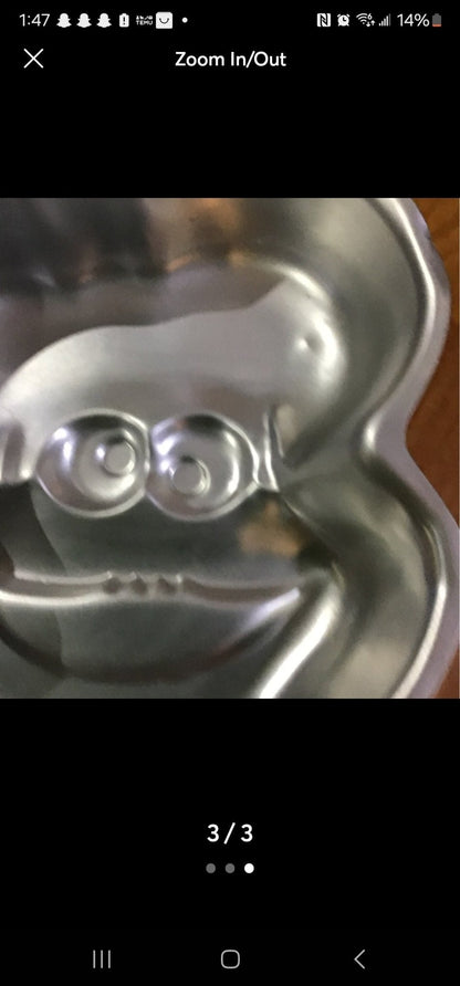 Vintage Cookie Monster cake pan from 1982 - I Bought a Yard Sale