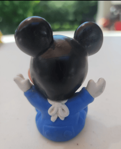 Vintage Disney Baby Mickey Mouse Toy Rubber 2.5 Inch - I Bought a Yard Sale