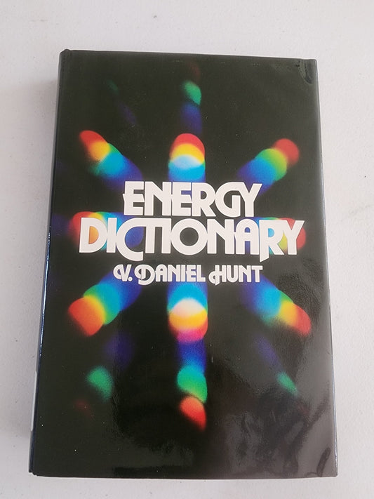 Vintage Energy Dictionary by Hunt, V. Daniel Hardback book 1979 - I Bought a Yard Sale