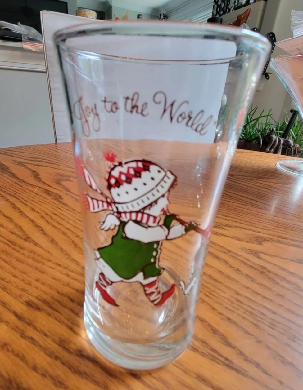 Vintage Holly Hobbie Christmas Glasses Coca Cola set of 3 - I Bought a Yard Sale