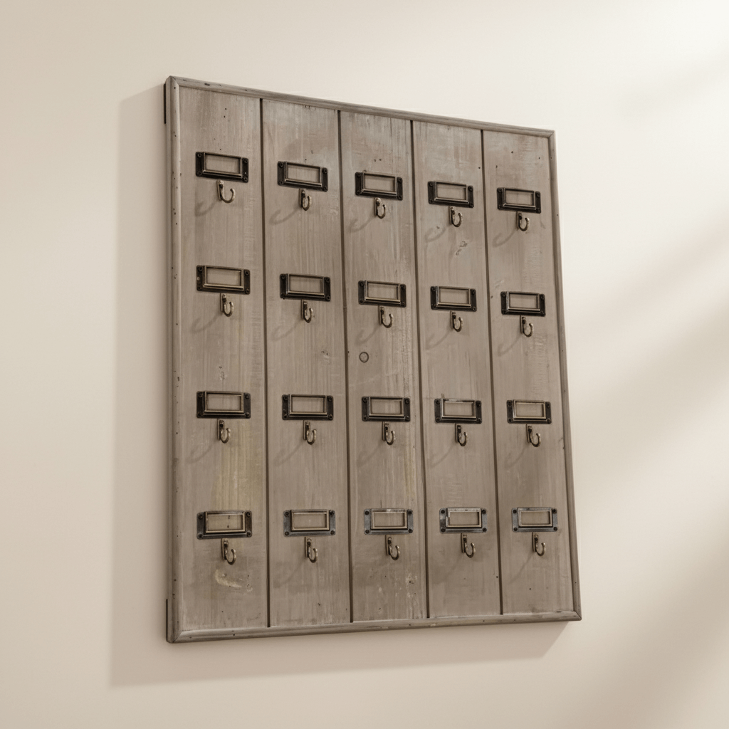 Vintage Hotel Key Rack - I Bought a Yard Sale