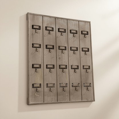 Vintage Hotel Key Rack - I Bought a Yard Sale