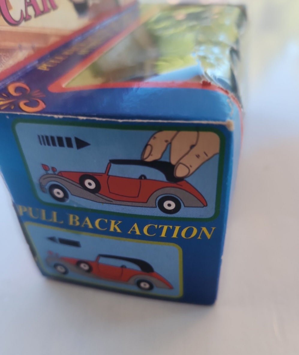 Vintage JE Toys, Diecast Metal Classic Car, aprox. 4.50" Long by J.E. Toys Pull - I Bought a Yard Sale