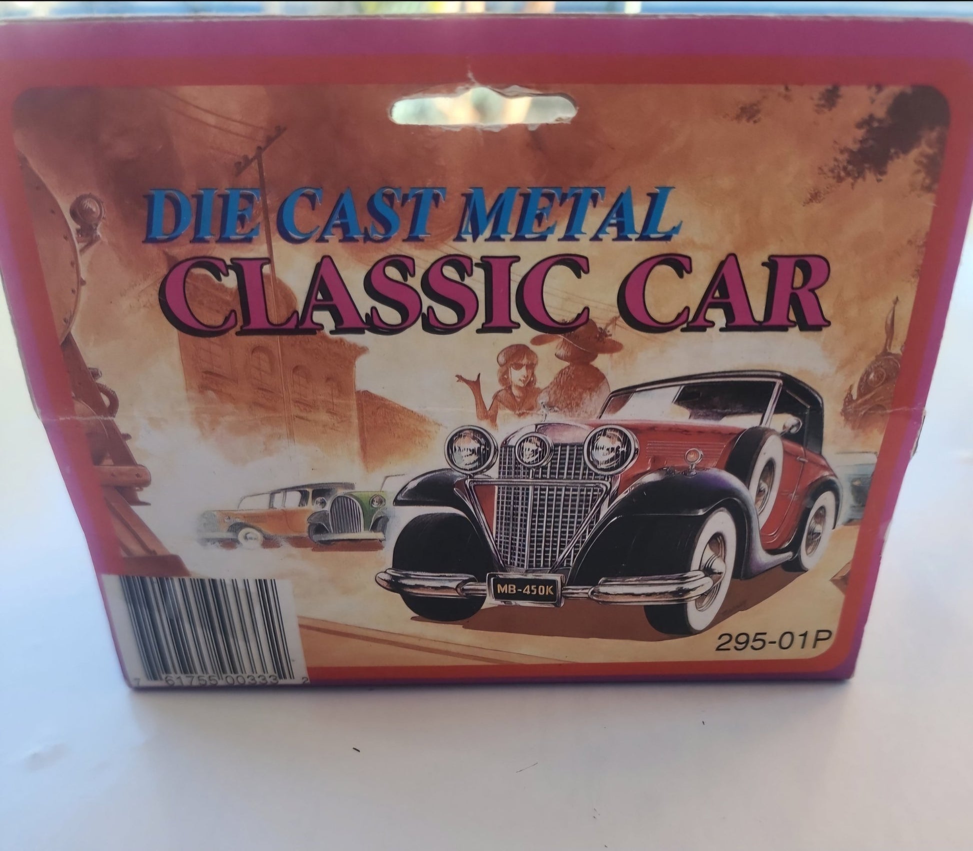Vintage JE Toys, Diecast Metal Classic Car, aprox. 4.50" Long by J.E. Toys Pull - I Bought a Yard Sale