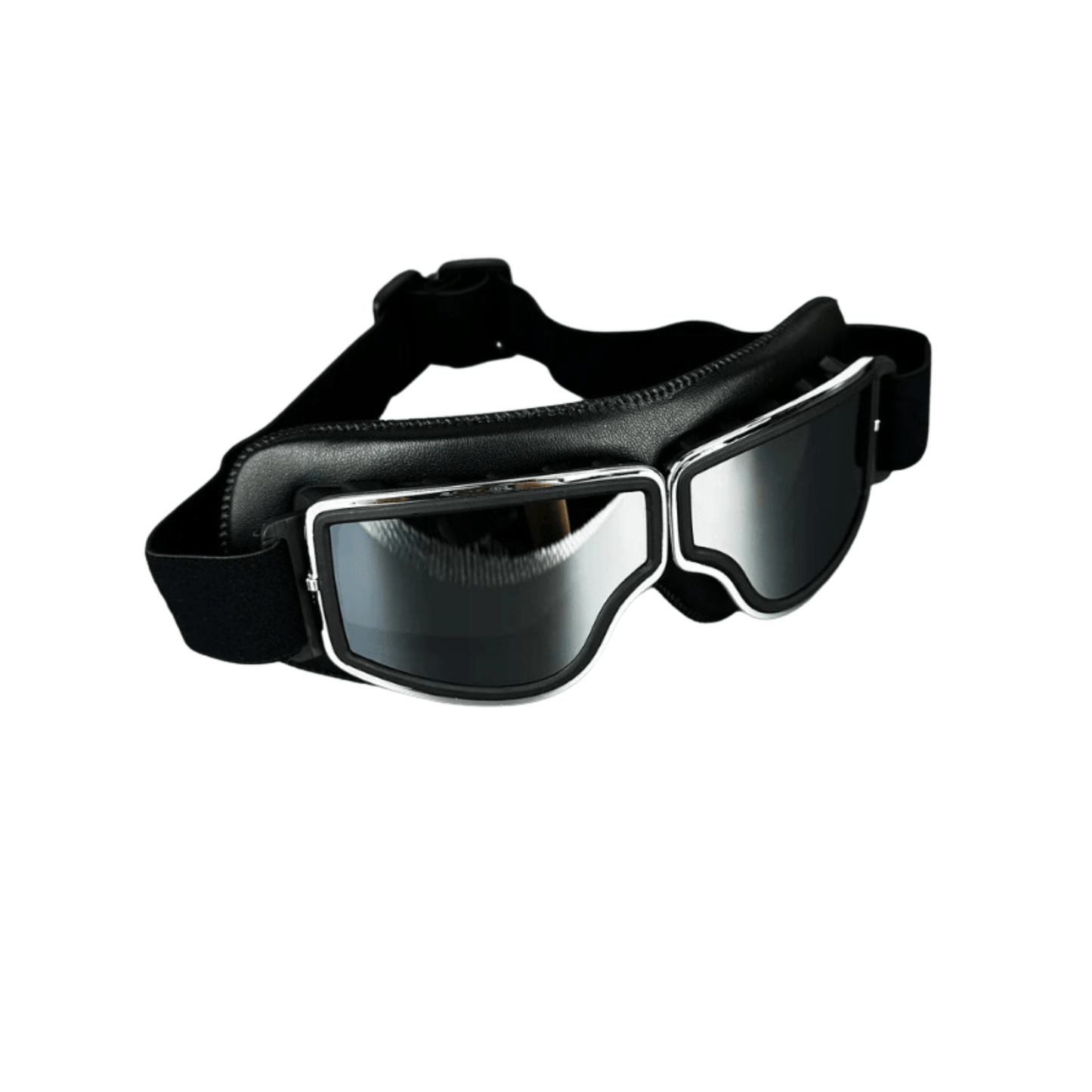 Vintage Leather Motorcycle Goggles - I Bought a Yard Sale