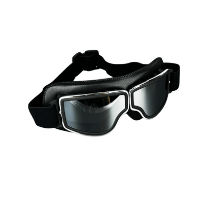 Vintage Leather Motorcycle Goggles - I Bought a Yard Sale