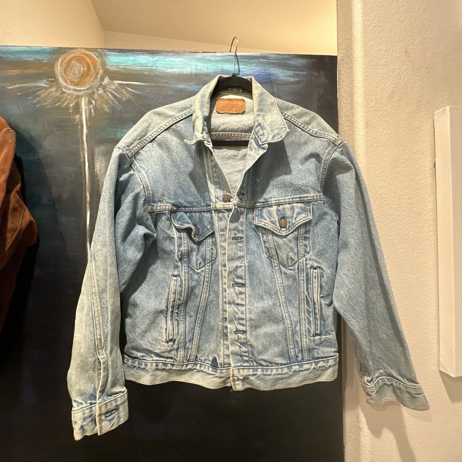 Vintage Levi's 1980s Trucker III Denim Jacket - I Bought a Yard Sale