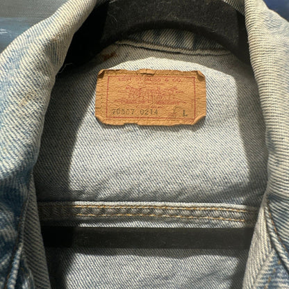 Vintage Levi's 1980s Trucker III Denim Jacket - I Bought a Yard Sale